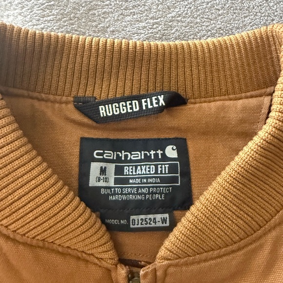 Carhartt Women’s Tan Bomber Jacket - Picture 5 of 7